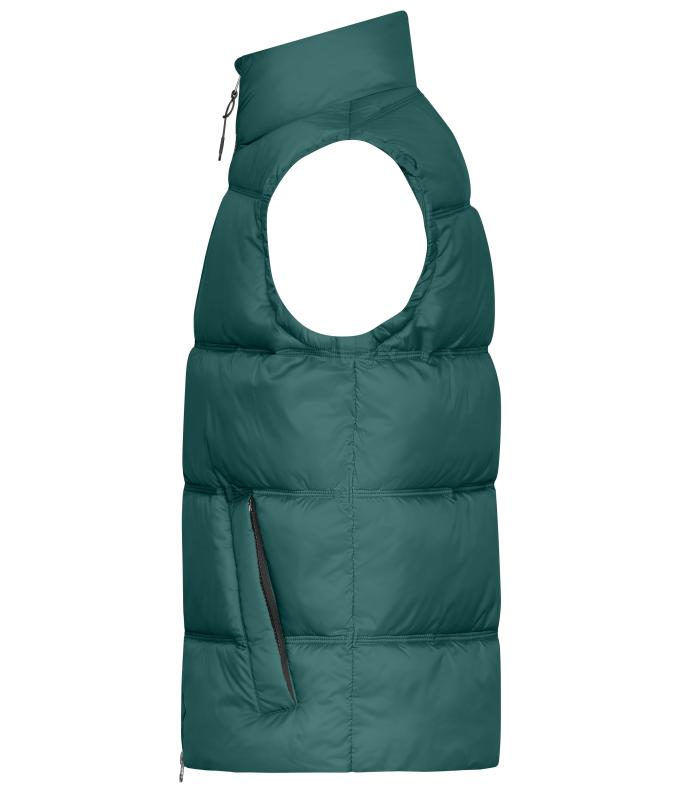 Men Men's Winter Vest GRS Smoky-green 11996