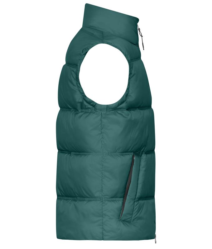Men Men's Winter Vest GRS Smoky-green 11996