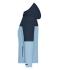 Ladies Ladies' 3-in-1 Jacket  GRS Milky-blue/navy 11997