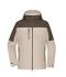 Dames Ladies' 3-in-1 Jacket  GRS Zandsteen/modderig-bruin 11997