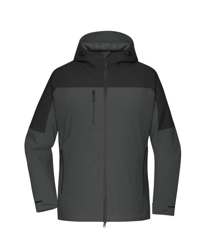 Dames Ladies' 3-in-1 Jacket GRS Carbon/zwart 11997