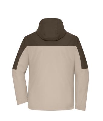 Herren Men's 3-in-1-Jacket  GRS Sandstone/muddy-brown 11998