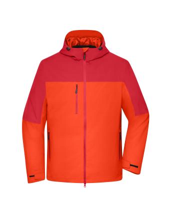 Herren Men's 3-in-1-Jacket  GRS Spicy-orange/red 11998