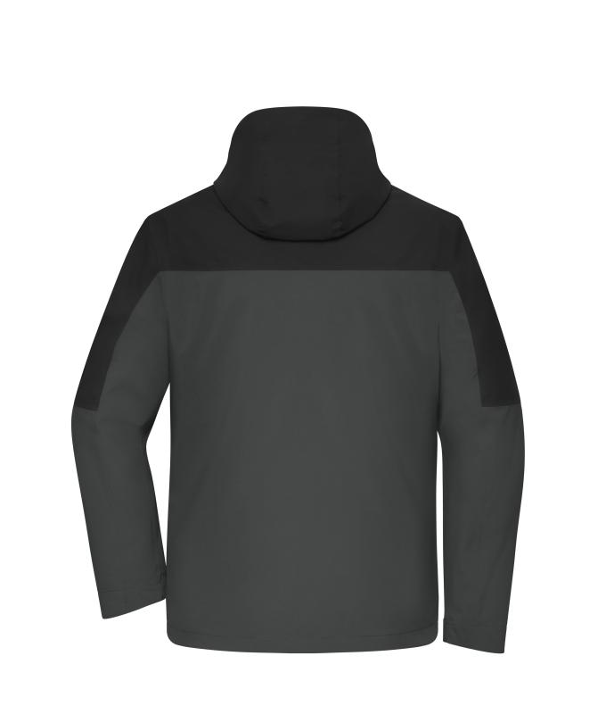 Men Men's 3-in-1 Jacket GRS Carbon/black 11998