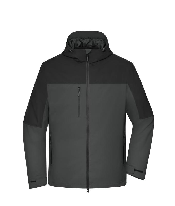 Men Men's 3-in-1 Jacket GRS Carbon/black 11998