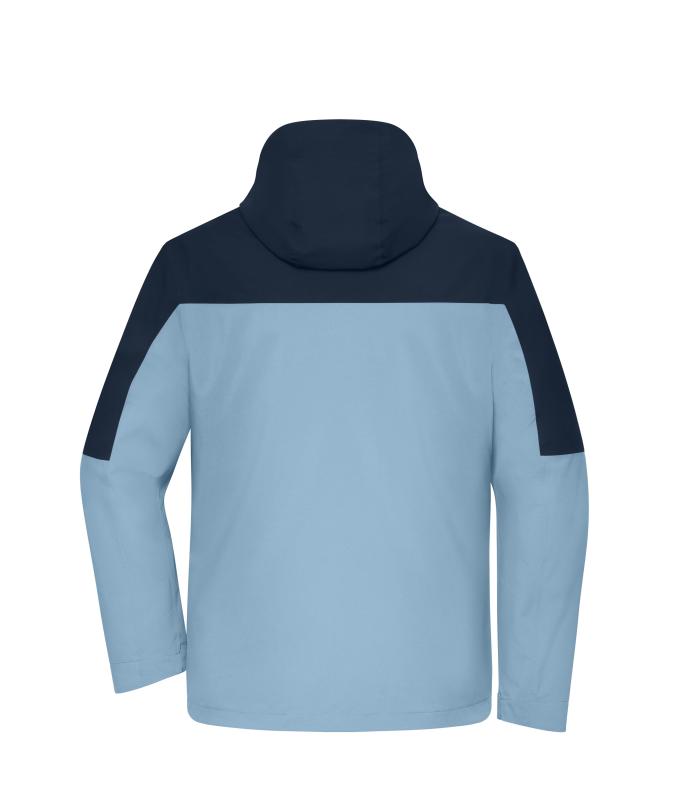 Heren Men's 3-in-1 Jacket GRS Melkachtig-blauw/navy 11998