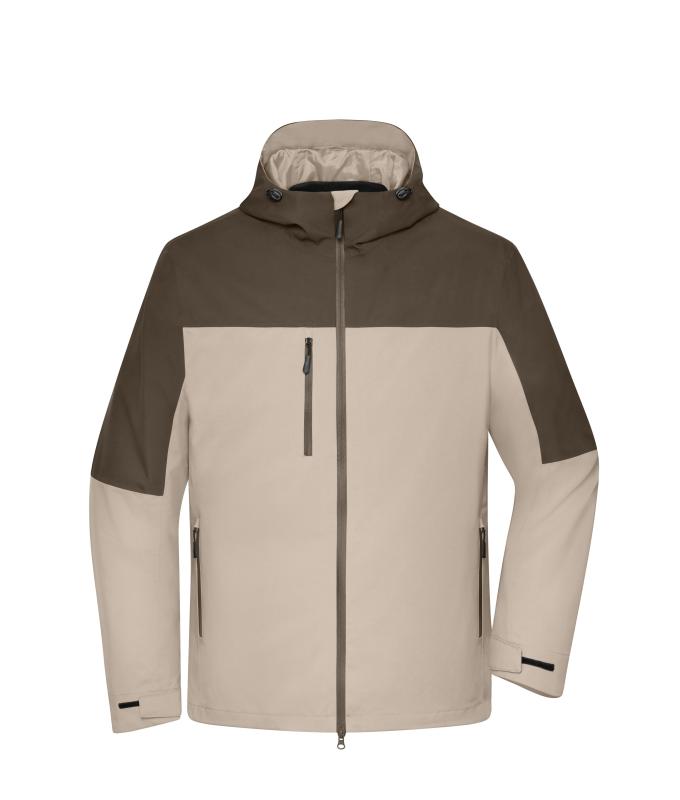 Men Men's 3-in-1 Jacket GRS Sandstone/muddy-brown 11998