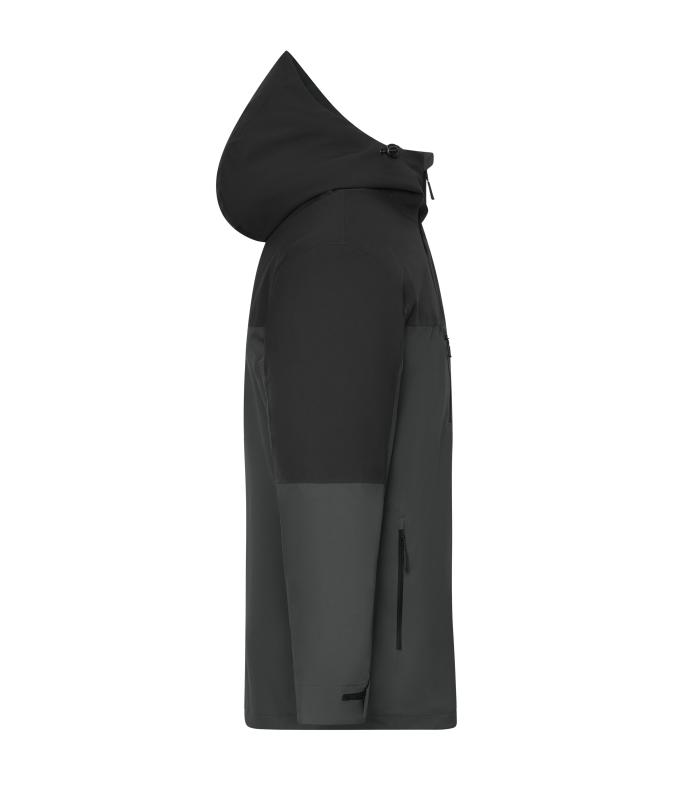 Herren Men's 3-in-1-Jacket GRS Carbon/black 11998