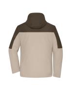 Homme Veste 3 en 1 pour hommes GRS Grès/marron-boueux 11998