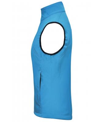 Dames Ladies' Softshell Vest Aqua 7310