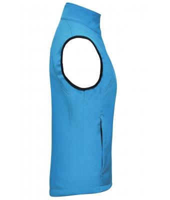 Dames Ladies' Softshell Vest Aqua 7310