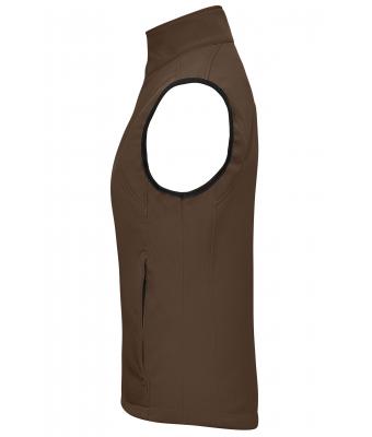 Dames Ladies' Softshell Vest Bruin 7310
