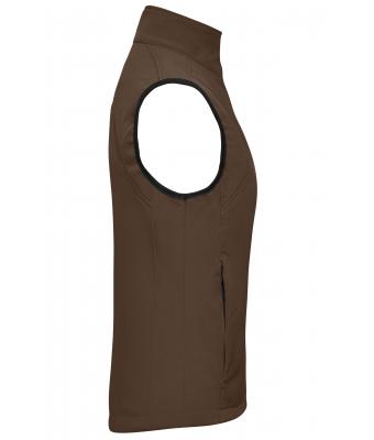 Dames Ladies' Softshell Vest Bruin 7310