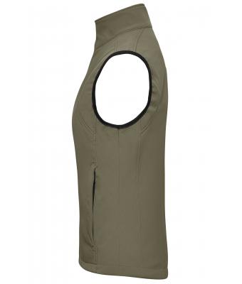 Dames Ladies' Softshell Vest Olijf 7310