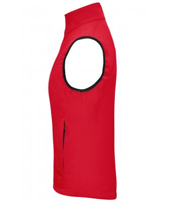 Dames Ladies' Softshell Vest Rood 7310