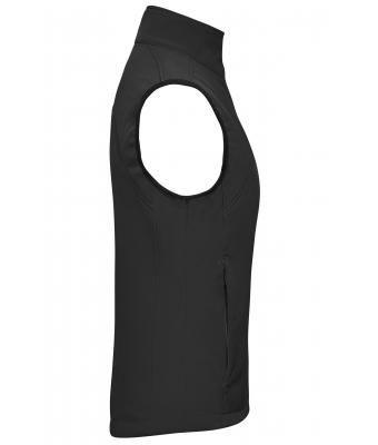Dames Ladies' Softshell Vest Zwart 7310