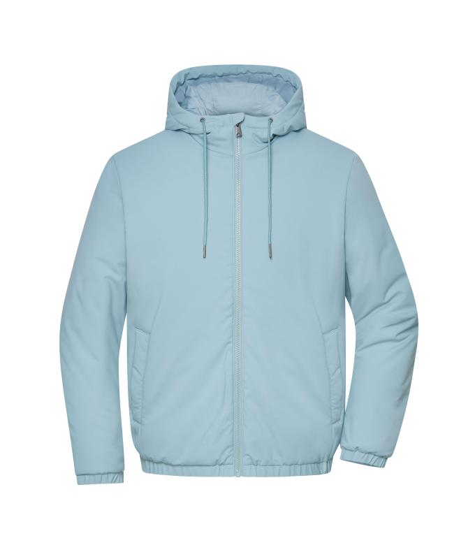 Men Men's Bomber Jacket GRS Milky-blue 12010