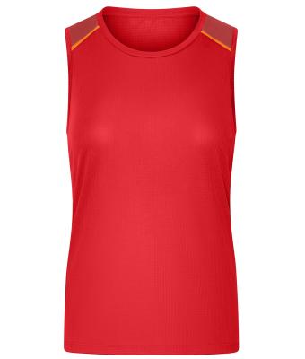 Damen Damen Lauf-Tank Top GRS Spicy-orange 12013