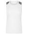 Damen Ladies' Running Tank  GRS White 12013