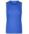 Damen Ladies' Running Tank  GRS Peacock-blue 12013