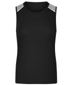Dames Ladies' Running Tank GRS Zwart 12013
