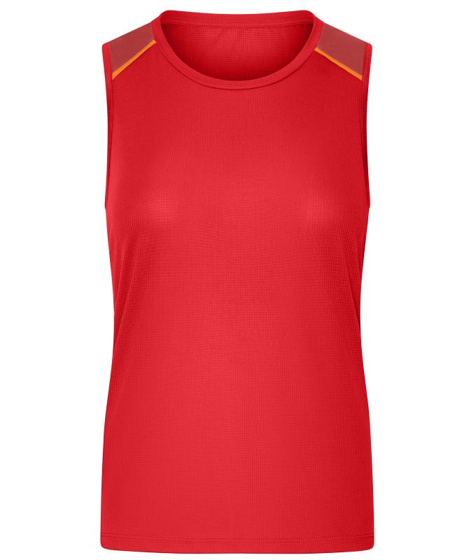 Damen Ladies' Running Tank GRS Spicy-orange 12013