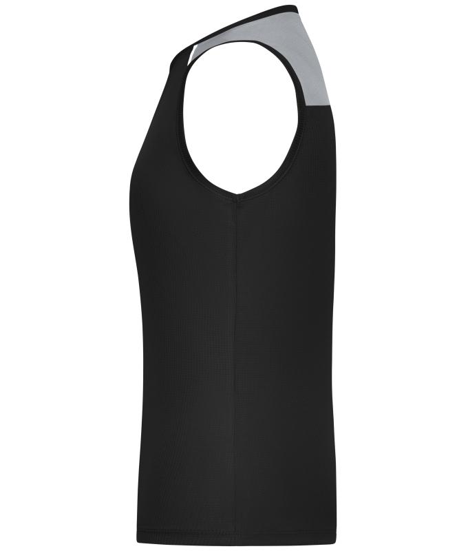 Damen Ladies' Running Tank GRS Black 12013