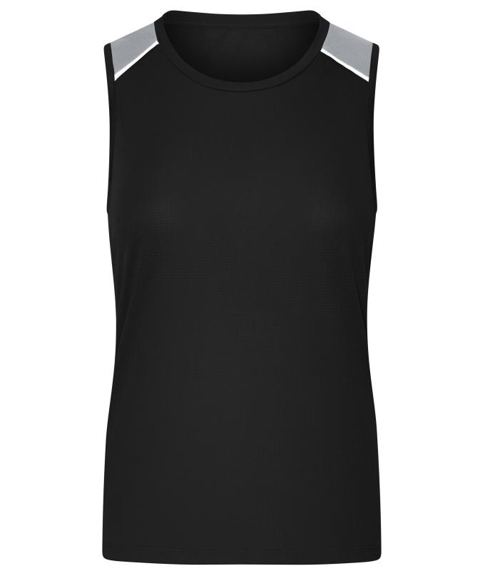 Dames Ladies' Running Tank GRS Zwart 12013