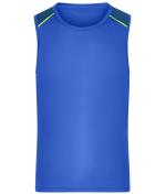 Homme Débardeur de course pour hommes GRS Bleu-paon 12014