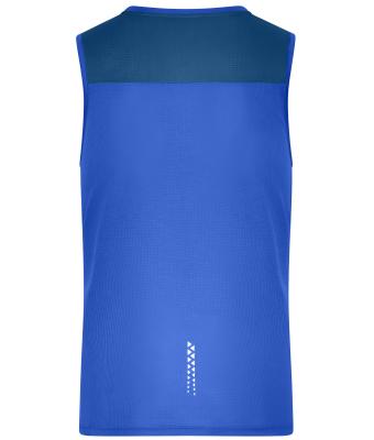 Men Men's Running Tank  GRS Peacock-blue 12014