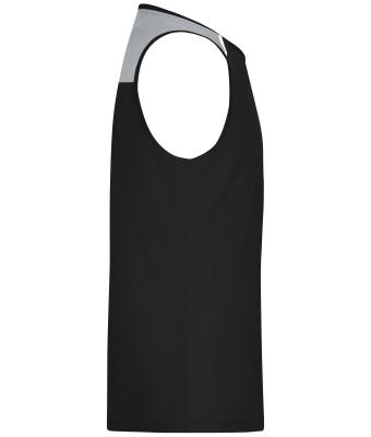 Herren Men's Running Tank  GRS Black 12014