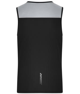 Herren Men's Running Tank  GRS Black 12014