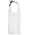 Herren Men's Running Tank  GRS White 12014