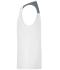 Men Men's Running Tank  GRS White 12014