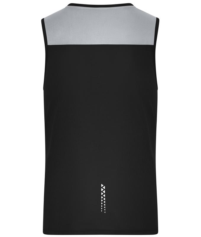 Men Men's Running Tank GRS Black 12014