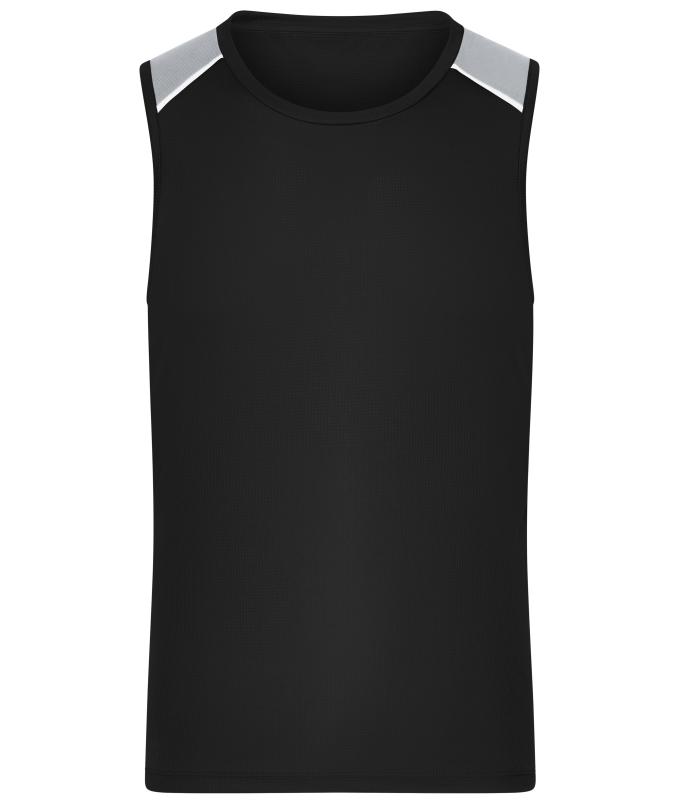 Men Men's Running Tank GRS Black 12014