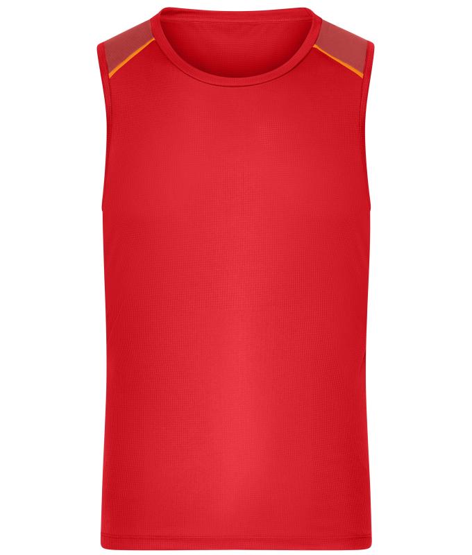 Men Men's Running Tank GRS Spicy-orange 12014