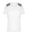 Femme T-shirt de course pour femmes  GRS Blanc 12015