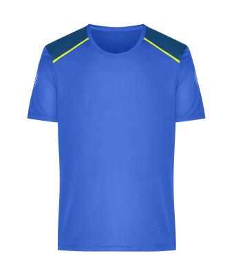 Men Men's Running T-Shirt  GRS Peacock-blue 12016