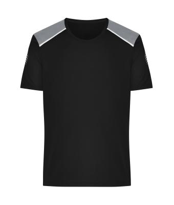 Heren Men's Running T-Shirt  GRS Zwart 12016