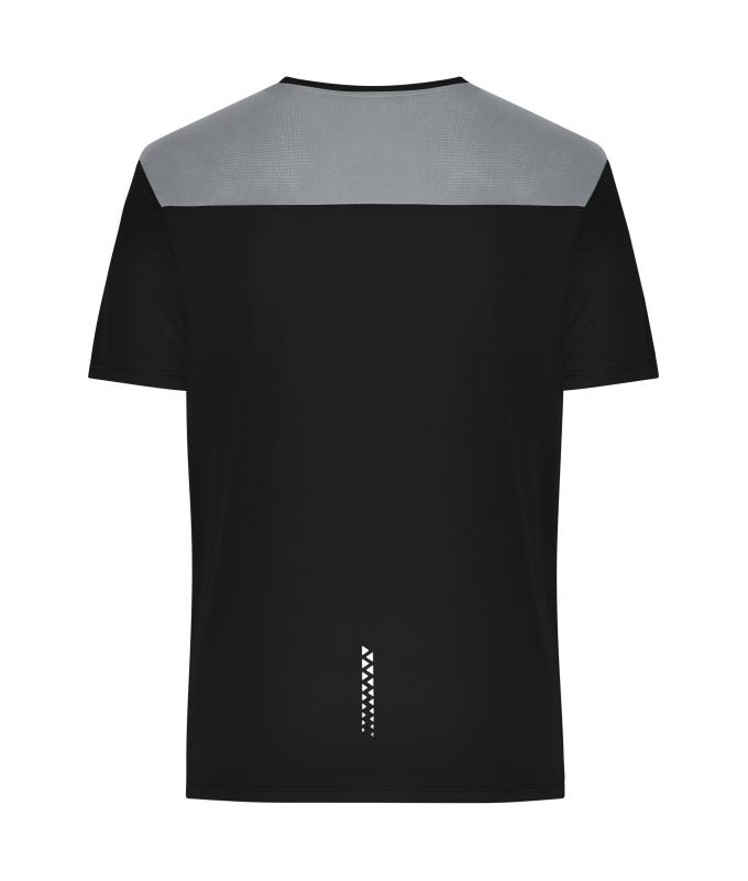 Men Men's Running T-Shirt GRS Black 12016