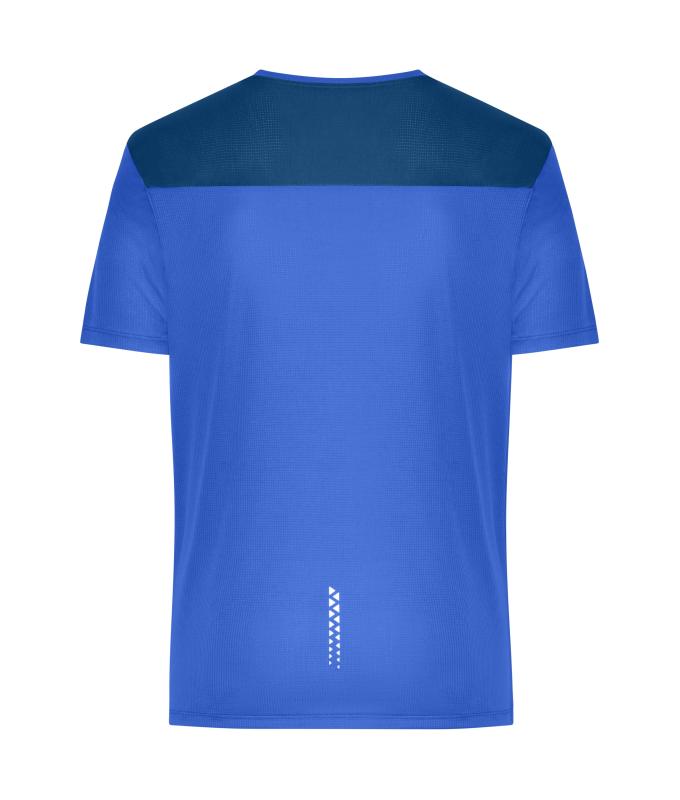 Men Men's Running T-Shirt GRS Peacock-blue 12016