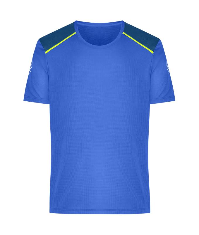 Men Men's Running T-Shirt GRS Peacock-blue 12016