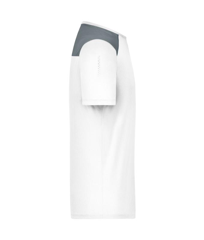 Men Men's Running T-Shirt GRS White 12016