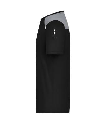 Homme T-shirt de course pour homme  GRS Noir 12016