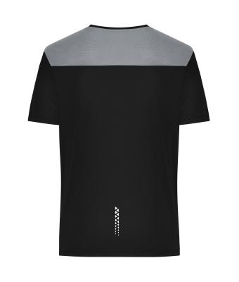 Homme T-shirt de course pour homme  GRS Noir 12016