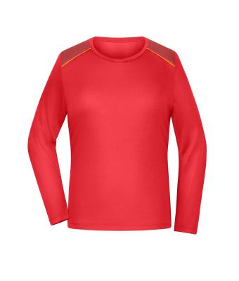 Damen Ladies' Running Shirt Longsleeve  GRS Spicy-orange 12017