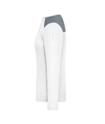 Damen Ladies' Running Shirt Longsleeve  GRS White 12017