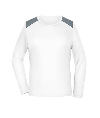 Damen Ladies' Running Shirt Longsleeve  GRS White 12017
