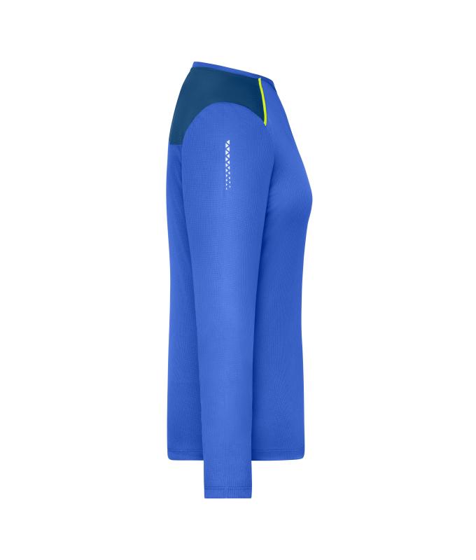 Ladies Ladies' Running Shirt Longsleeve GRS Peacock-blue 12017